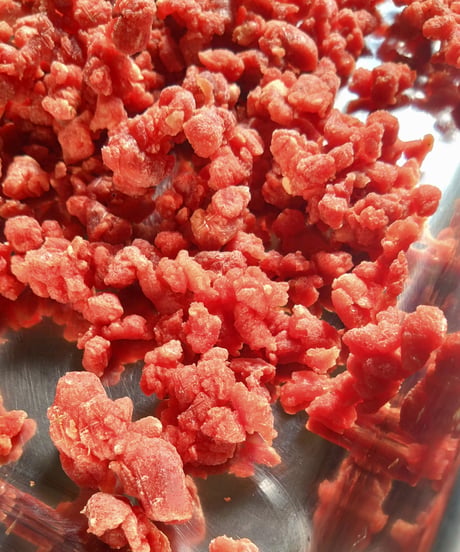 鹿肉パラパラミンチ