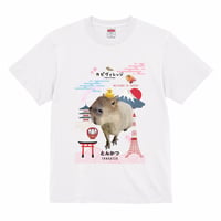 カピヴィレッジ　JAPANとんかつ Tシャツ　L