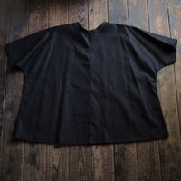SP (エシュペー) / 100/2 COTTON BROAD S/S SHIRTS / BLACK