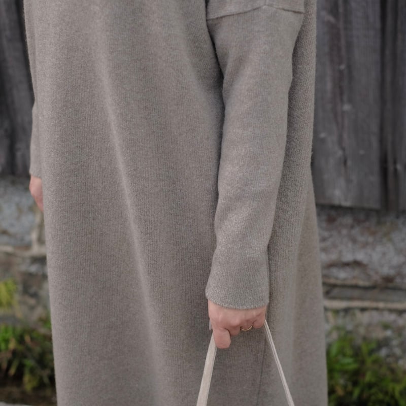 【美品】【定価4.6万】　Yoli Long knit onepiece ヨリ 美品】【定価4.6万】 Yoli Long knit onepiece ヨリ - メルカリ