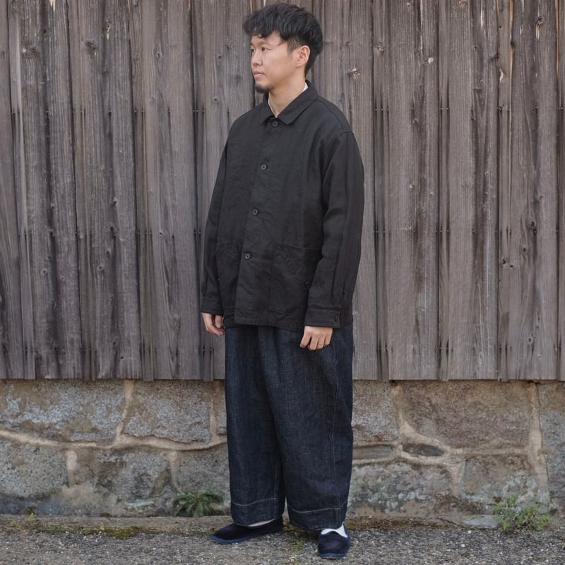 MITTAN / 和紙大麻ジャケット / JK-82 / 黒 | gallery hito