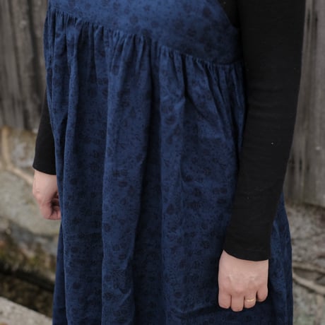 sazanami / Camisole / 深縹花（Navy )