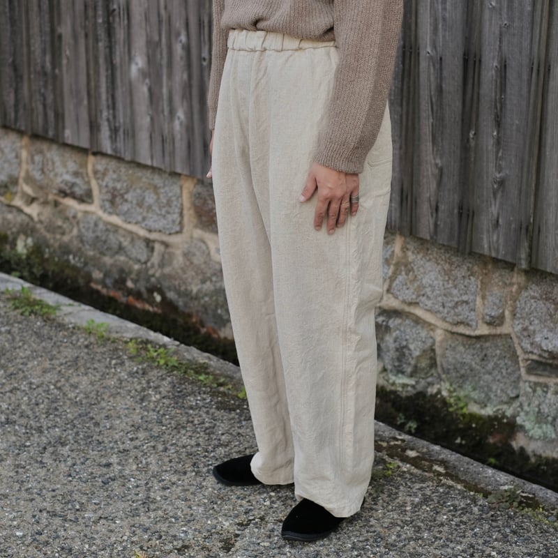 MITTAN / 亜麻苧麻ワイド / PT-92 / 生成 | gallery hito
