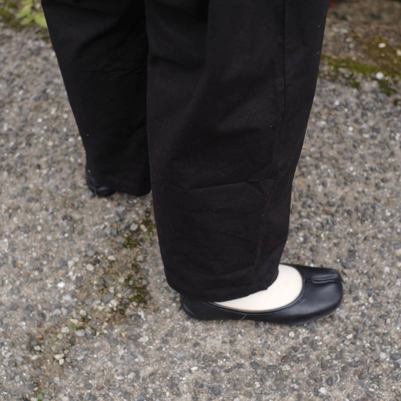 Yoli / Cotton easy pants / Black | gallery hito