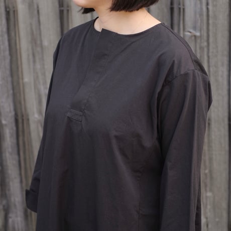 Yoli / Cotton skipper onepiece / Black / YL-OP20-26SS