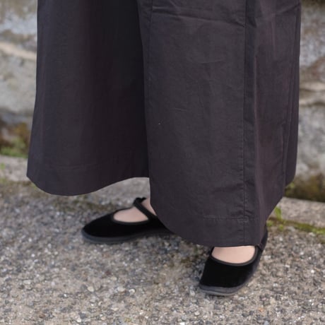 Yoli / Cotton skipper onepiece / Black / YL-OP20-26SS