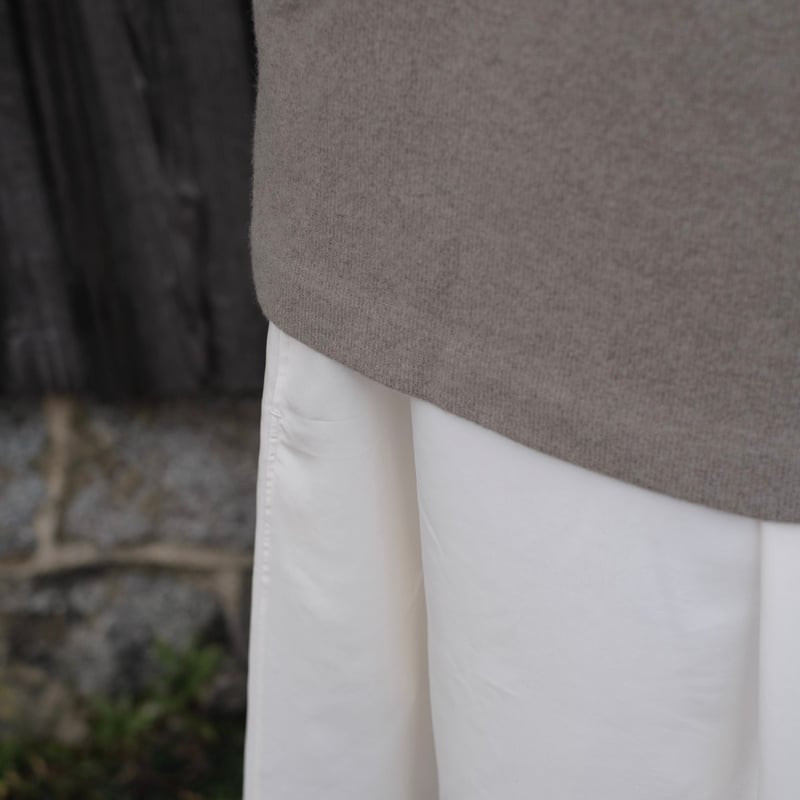 Yoli / Short knit / Brown | gallery hito