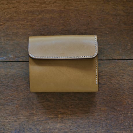 ANDADURA / compact wallet / beige