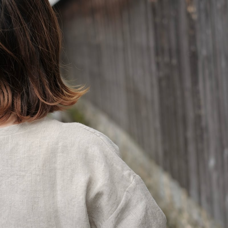 yoliプルオーバーシャツ　pullover shirts ナチュラル　ヘンプ Yoli / Pullover shirt / Natural | gallery hito