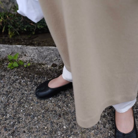 Yoli / Long knit onepiece / YL-OP10-24AW / Camel
