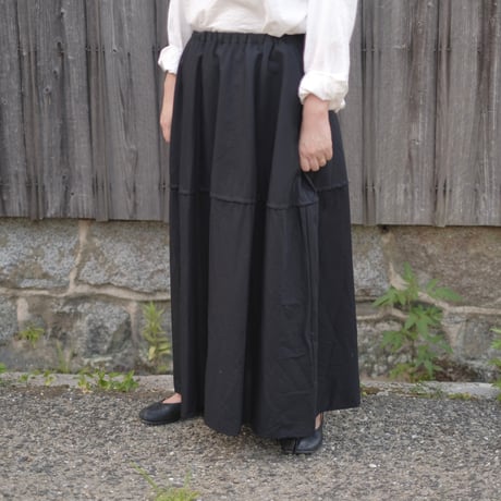 最終値下げ【美品】ゴーシュ ハイカウントリネン　ワイドパンツ　ネイビー ゴーシュ 服 通販