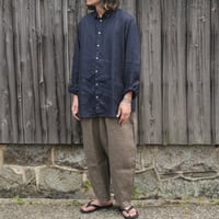 MITTAN / 大麻パンツ (草木濃染) / PT-140DC / 蓮（濃）