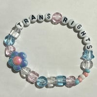 TRANS RIGHTS ブレスレット