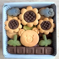 くまとひまわりクッキー🧸🌻