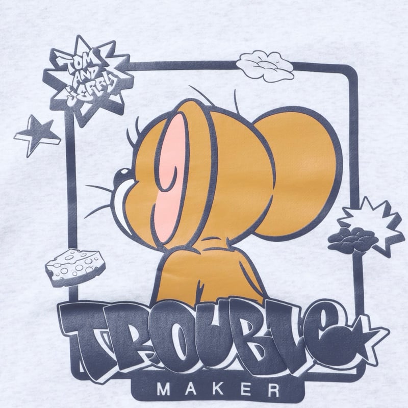 SEQUENZ シークエンズ　トムとジェリー ジップパーカー フーディ　山田涼介 SEQUENZ シークエンズ トムとジェリー ジップパーカー フーディ