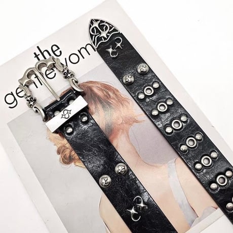 【受注販売】Gothic Punk Tribal Belt【大人気アイテム】
