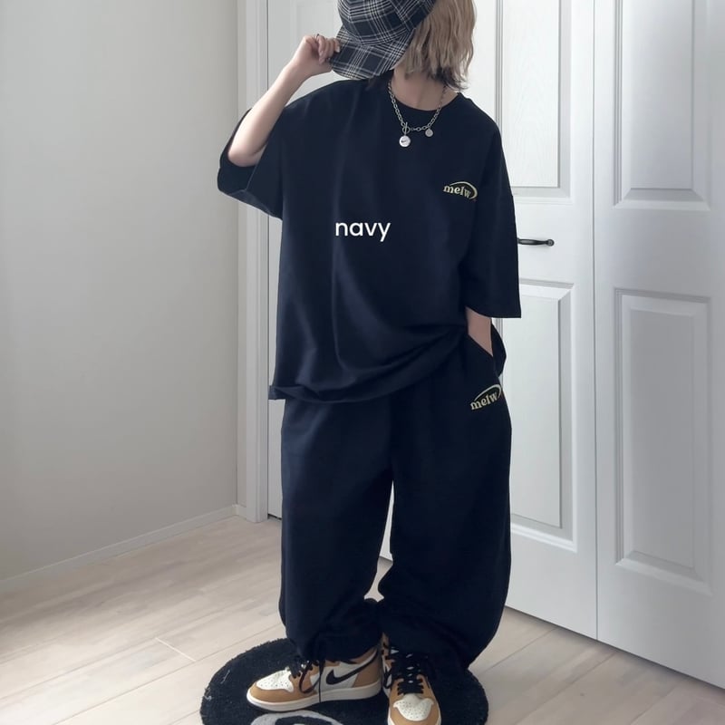即発送】melw logo light sweat set-up | MELLOW