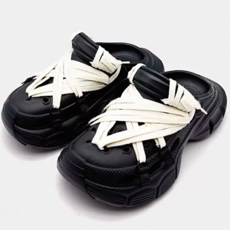 CLANE VOLUME SOLE SHOES BLACK 37 美品 CLANE クラネVOLUME SOLE SHOESブラック37