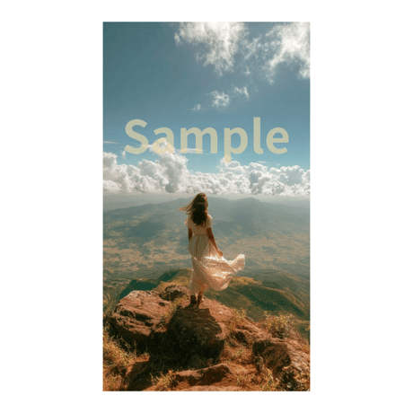 【人物入り風景】Instagramストーリー&待受テンプレート10枚セット