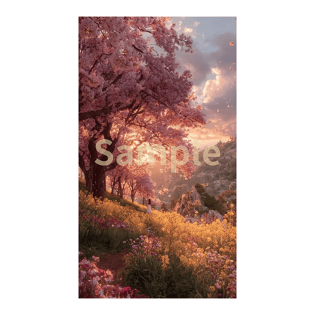 【春・桜テーマ】Instagramストーリー&待受テンプレート10枚セット