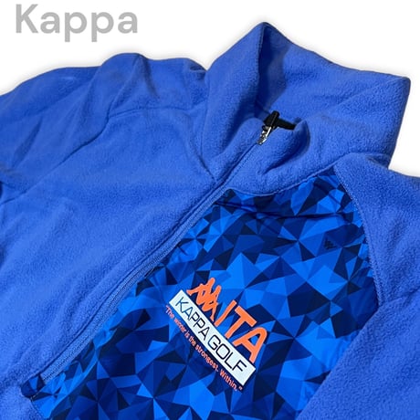 新品◆Kappa◆カッパ ゴルフ レディース ハイネック フリース ジップシャツ 長袖