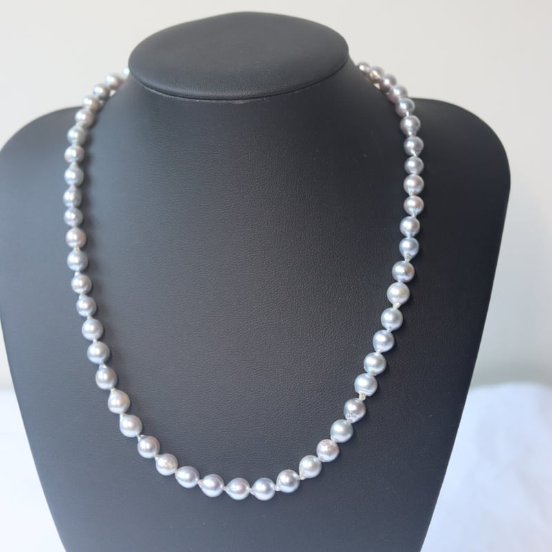 あこや真珠 コバルトブルー ネックレス アコヤコバルトネックレス | LSP