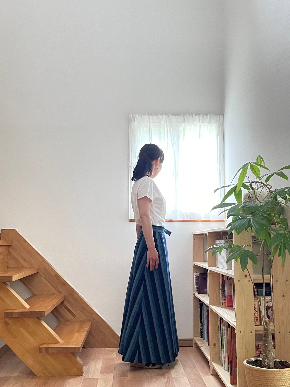 ラップスカート 品良く軽やかに。シンプル巻きラップスカート  の通販｜マーライ