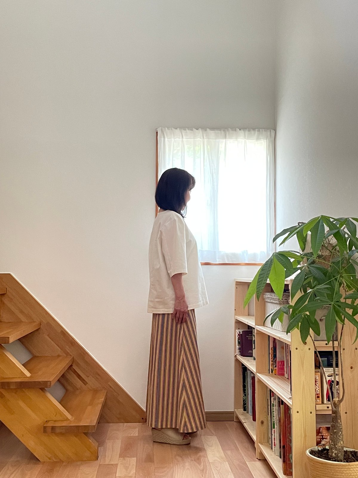 会津木綿　ブラウス　ハンドメイド　　No.157 会津木綿 ブラウス ハンドメイド No.157 - メルカリ