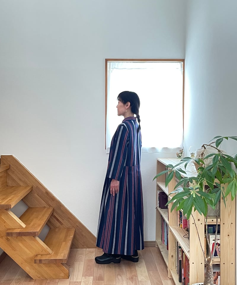 美品 IIE.lab会津木綿 ワンピース 美品 IIE.lab会津木綿 ワンピース - メルカリ