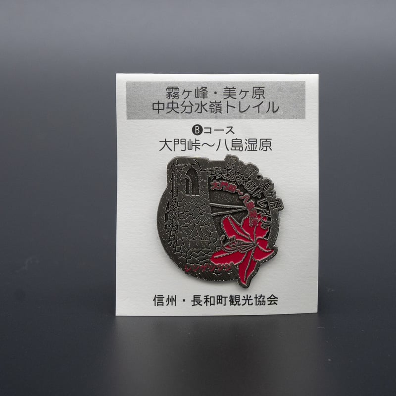 中央分水嶺トレイル】記念バッジ | GOOD NAGAWA STORE