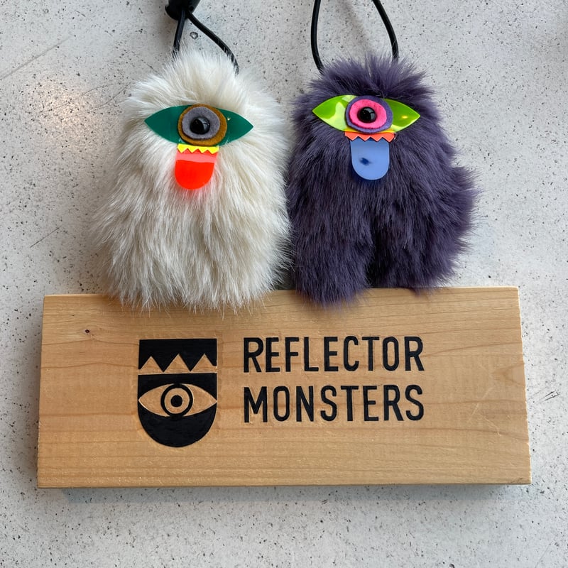 WONDER WORKS リフレクターモンスターズ narifuri × WONDER WORKS 自転車リフレクター 「リフレクター