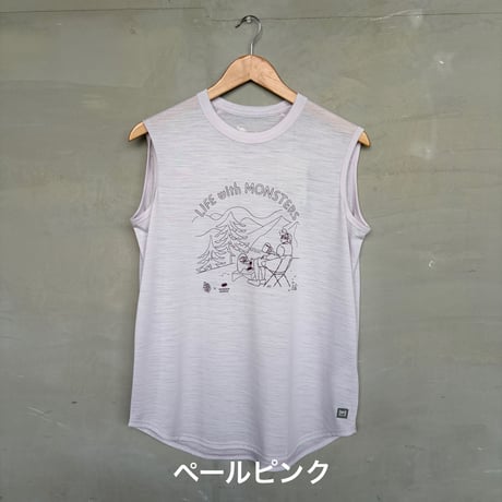 【super.natural】 [sn]xNFC リフモン ノースリーブ Tシャツ