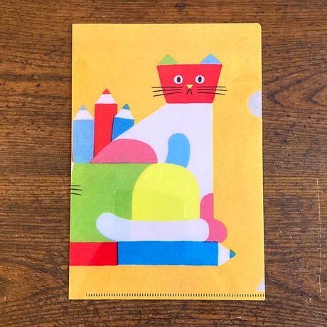 A5クリアファイル  猫