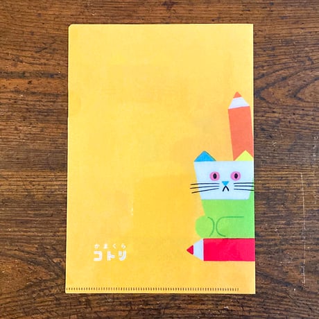 A5クリアファイル  猫