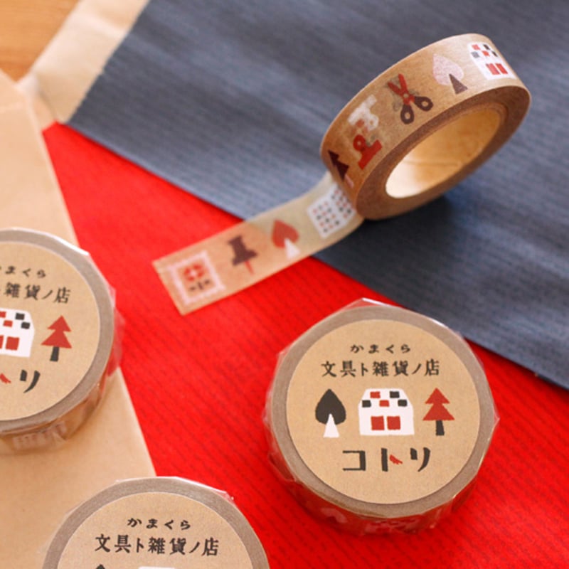 マスキングテープ コトリ | 鎌倉コトリ