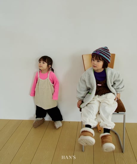 【hans】Best Shoe Fleece Pants