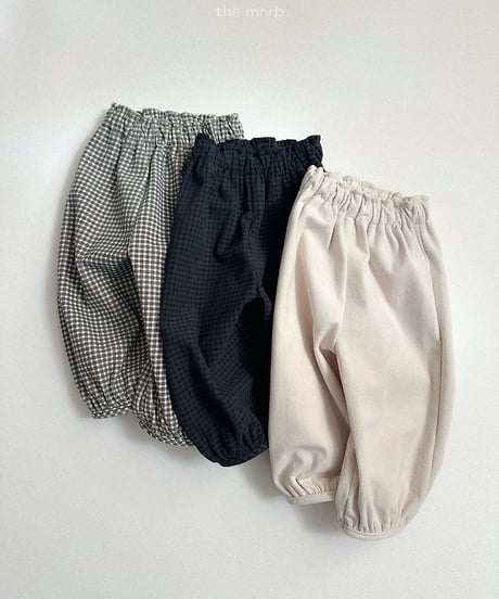 【minirobe】Bonbon balloon pants