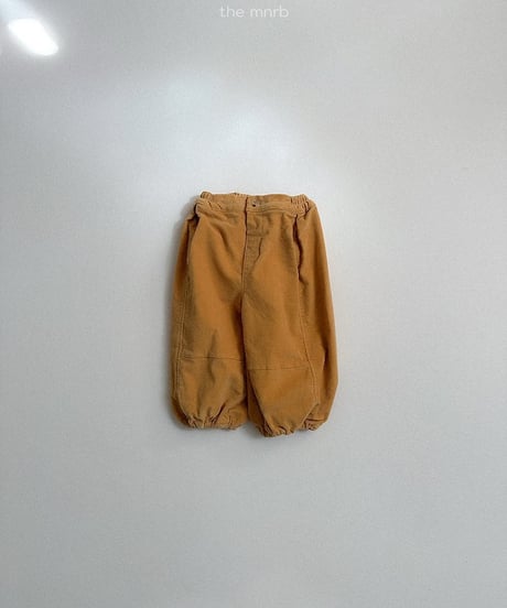 【minirobe】Winter peach jogger pants
