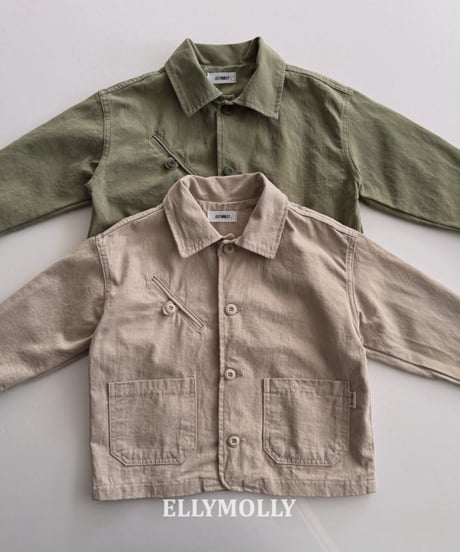 【ellymolly】Breeze-Slit-Jacket
