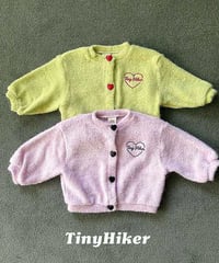 【tiny hiker】Tiny Heart Cardigan