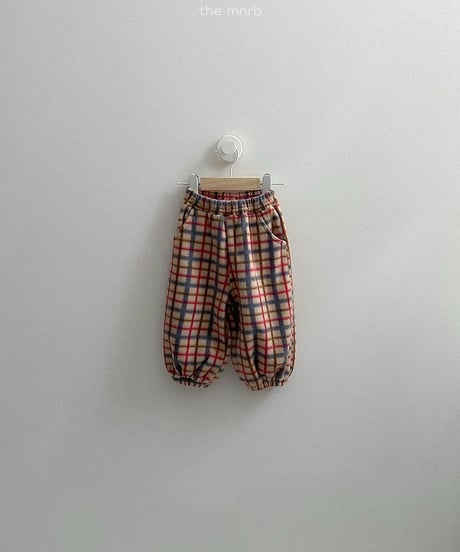 【minirobe】Fleece jogger pants