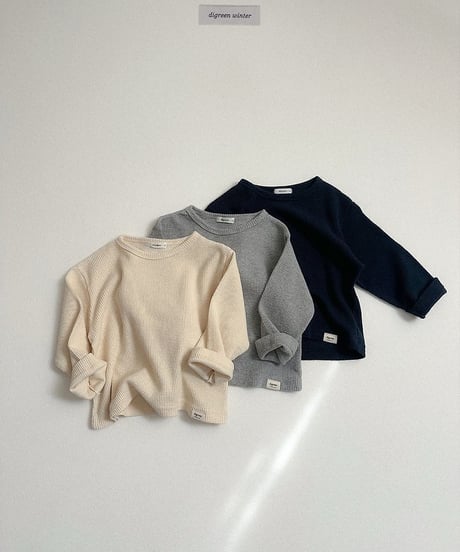 【digreen】Rafe Waffle Tee