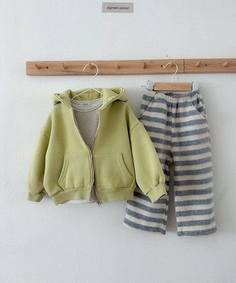 【digreen】Caramel Hood Zip-Up