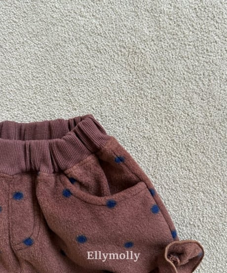 【ellymolly】Dot Frill Pants