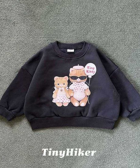 【tiny hiker】Tiny Cat Sweatshirt