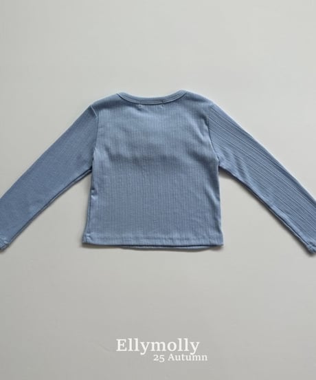 【ellymolly】Sugar Triple Frill T-Shirt