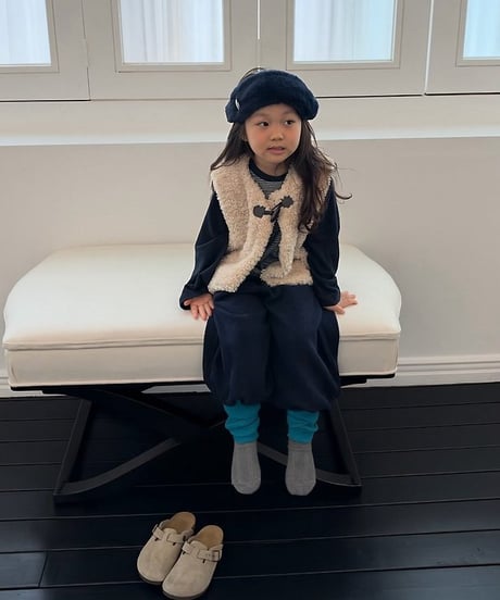 【cantuccistudio】Long Warmer Pants