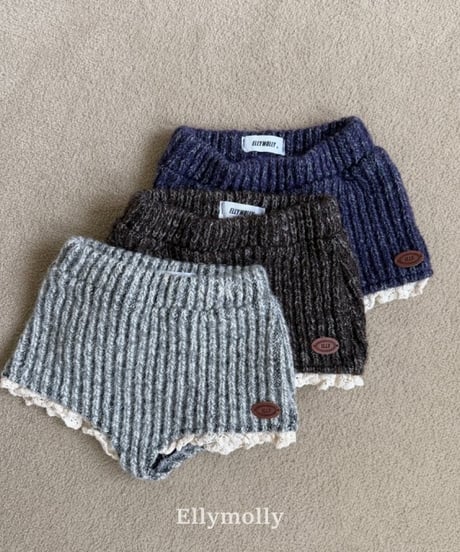 【ellymolly】Muffin Wool Sneakers