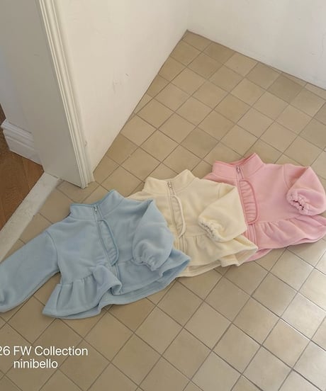 【ninibello】Marshmallow Zip-Up Bebe+ Kids