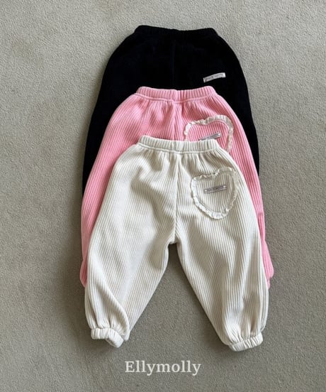 【ellymolly】Heart Cozy Jogger Pants
